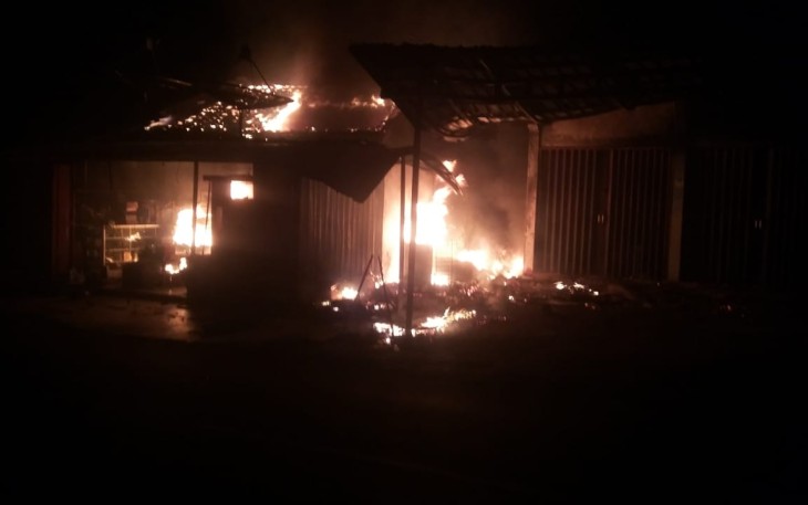 Pasca terjadi kebakaran