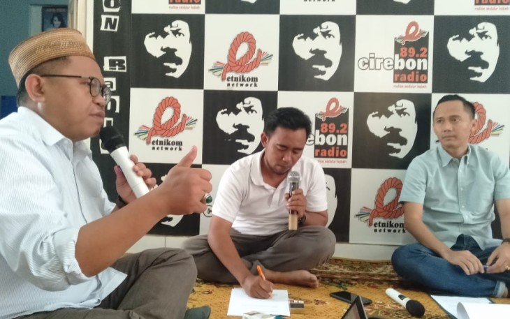 Marzuki Rais dari Fahima saat dalam diskusi