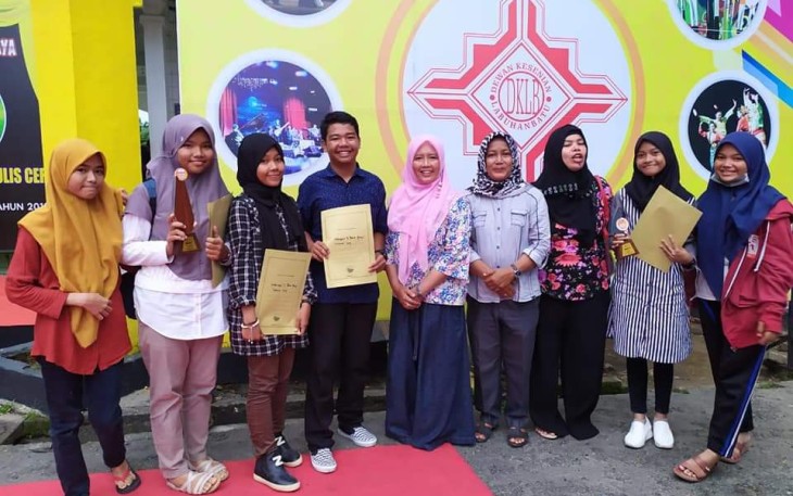 Dibidang Seni Siswa Siswi SMPN 1 Ransel Raih Prestasi