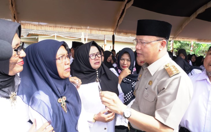 Gubernur Bengkulu Rohidin Mersyah Dalam Kunjungannya di Kabupaten Mukomuko 