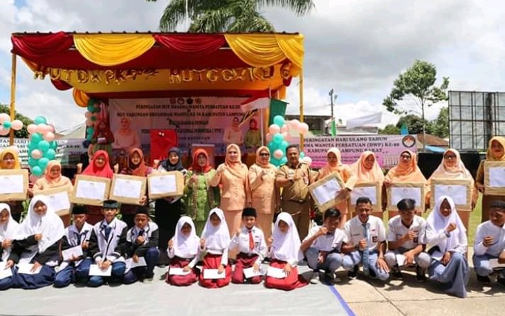 Peringatan HUT Dharma Wanita Kabupaten Lampung Barat 