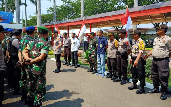 Dandim 0506/Tgr Bersama Polres Bandara Soekarno-Hatta Apel PAM dan Patroli