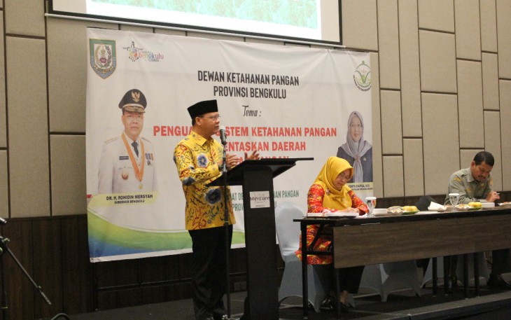Sambutan Gubernur Bengkulu Rohidin Mersyah