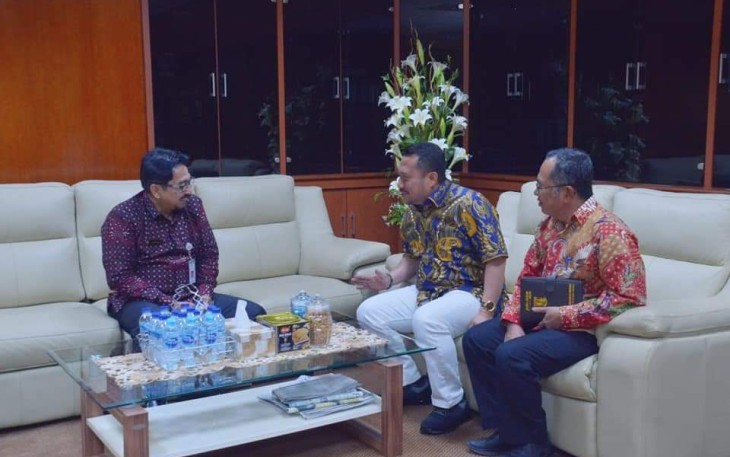 Bupati Kampar Jemput Bola Konsultasi Program Pembangunan