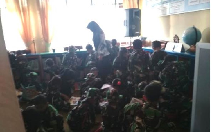 Dinas Perpus Lambar Fokus Ajarkan Anak Usia Dini Gemar Membaca