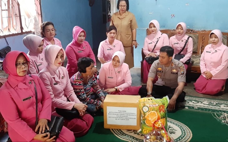 Anjangsana Dalam Rangka HUT Yayasan Kemala Bhayangkari Ke 40