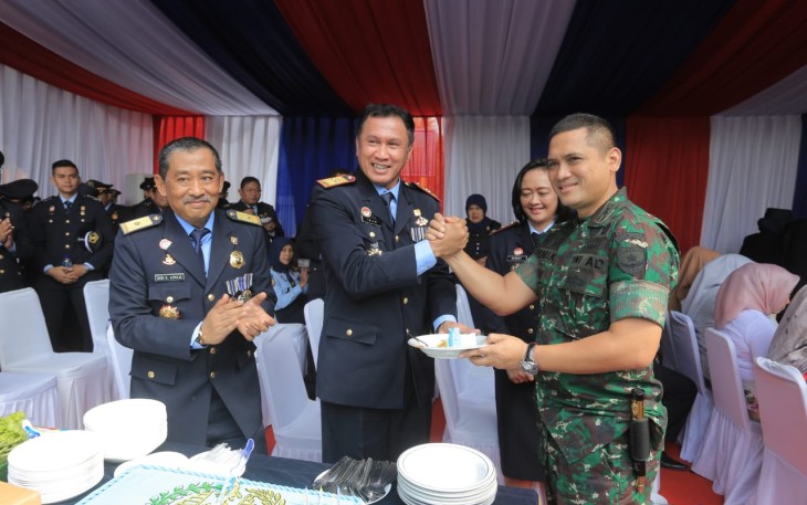 Dandim 0506/Tgr Hadiri Upacara Hari Bakti Imigrasi ke-70