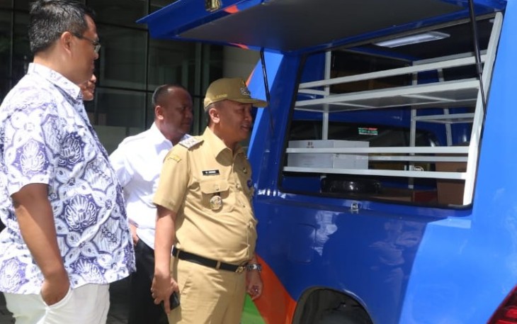 Pemkot Tegal Terima Bantuan Perpusnas RI