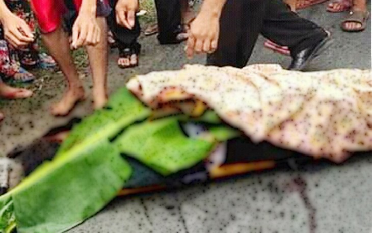 Korban tewas di tempat pasca kejadian