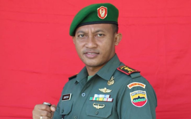 Dandim 0209/LB Letkol Inf Santoso