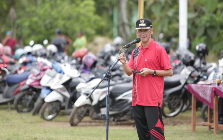 Bupati Pringsewu Hadiri Acara Pembukaan Lomba Dalam Rangka HUT Ke-11 