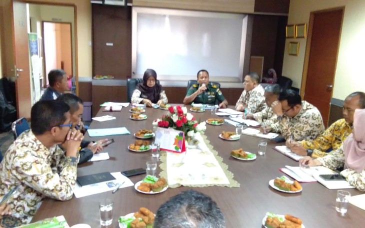Kodim dan Pemkot Depok Gelar Rakor Kesiapan TMMD Ke-107