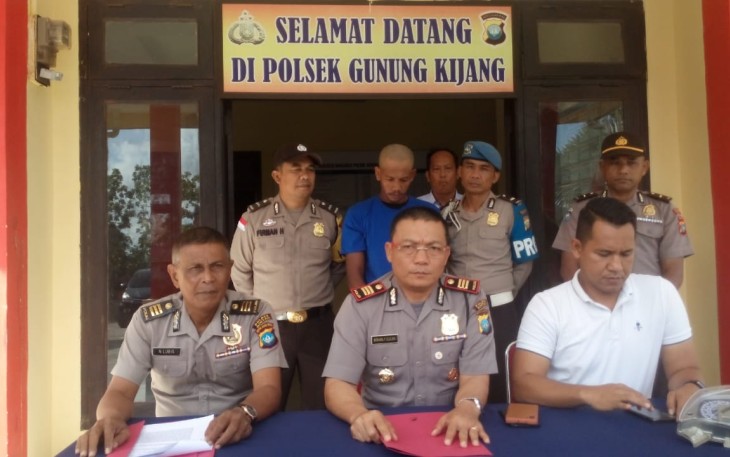 Polsek Gunung Kijang Bintan Amankan Pelaku Curanmor