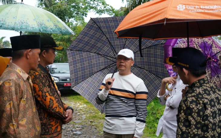 Masyarakat Selagan Raya Dukung Gubernur Rohidin Buka Akses Jalan ke Jambi