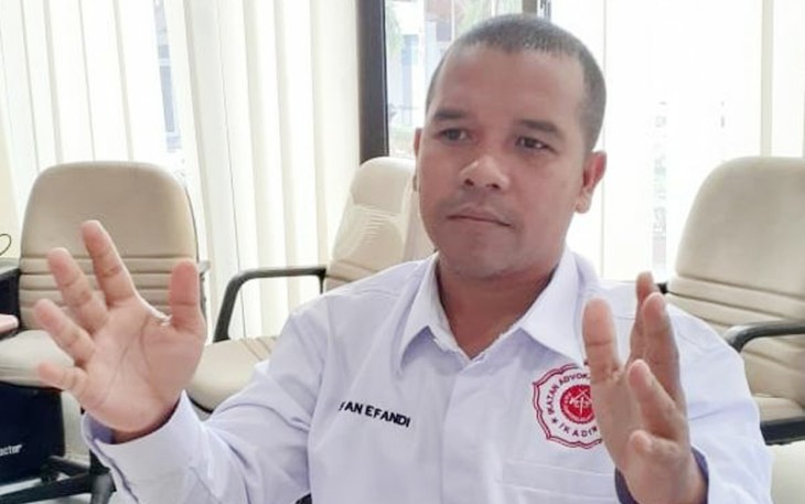Ketua Yara Aceh Singkil Irfan Efendi SH