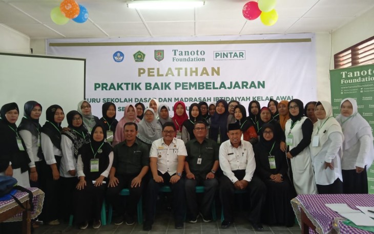 Kadisdik Asahan Buka Pelatihan Pembelajaran Melalui Tanoto Foundation