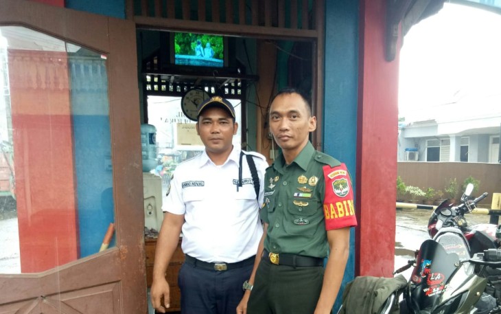 Serda Muajad Babinsa Kelurahan Kedaung Koramil 05/Ciputat 