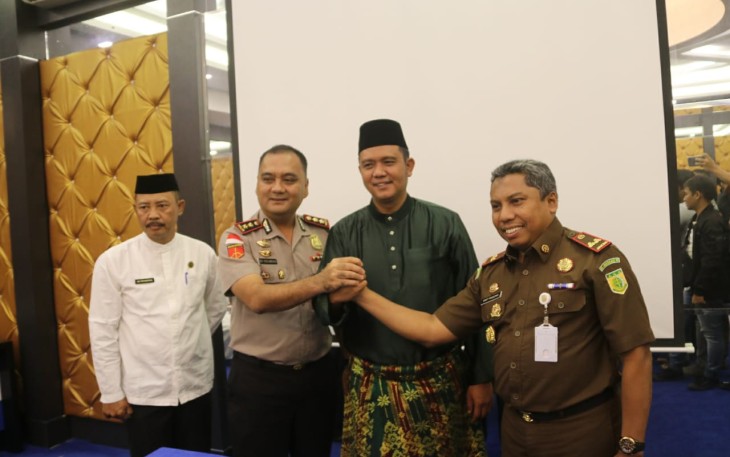 Pemkab Bintan Jalin Kesepakatan Dengan Polres dan Kejari