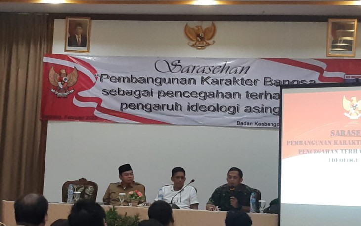 Pasi Intel Kodim 0506/Tgr Bangun Karakter Bangsa dengan Sarasehan