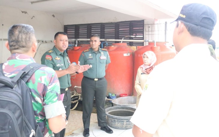 Dandim 0503/Jakarta Barat Bersama Personil Sterad dan Pihak Kodam Jaya Jayakarta Survei Panti