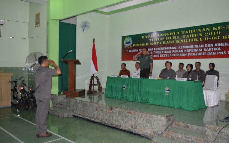 RAT Ke 51 Primkop Kartika D 03 Klaten Berlangsung Lancar