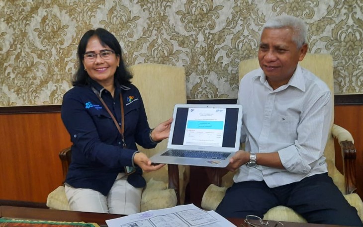 Bupati Asahan Lakukan Sensus Penduduk Secara Online 