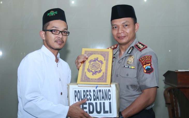 Safari Salat Subuh Polres Batang Bersama Jamaah Cepoko Kuning