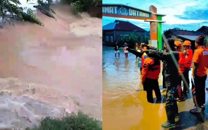 Banjir Genangi Beberapa Desa di Losari Brebes
