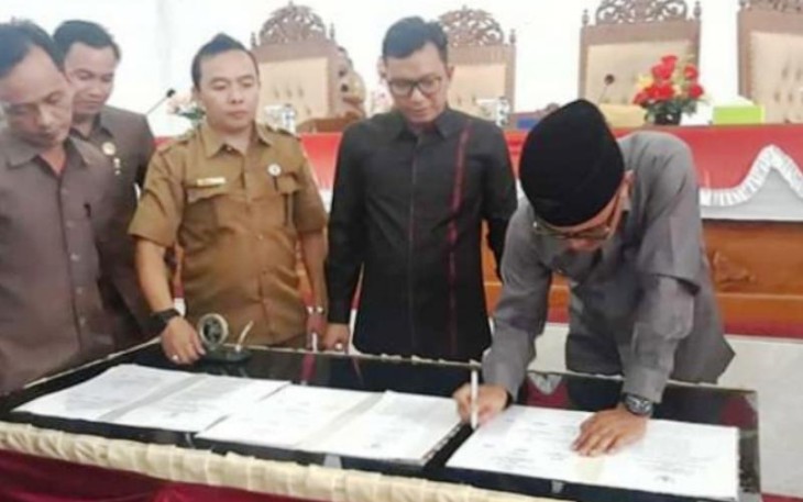 Paripurna DPRD Kabupaten Seluma 