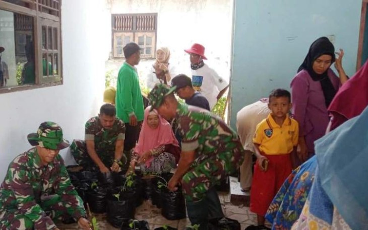 TMMD Reguler Pekalongan Juga Membangun KRPL