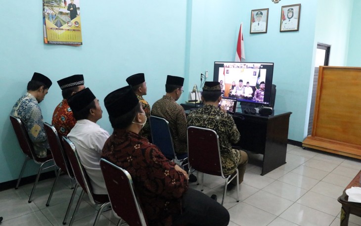 Pemda Kaur Rakor Bersama Gubernur Bahas Pencegahan Corona