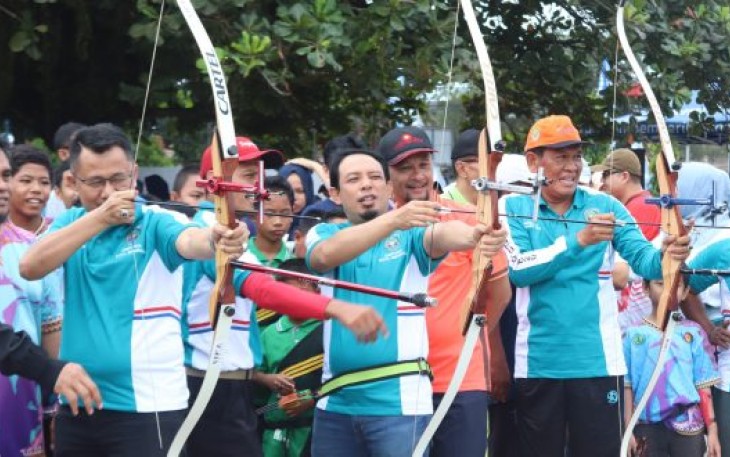 Wakil Wali Kota Bengkulu Dedy Wahyudi Buka Turnamen Panahan Wali Kota Cup 