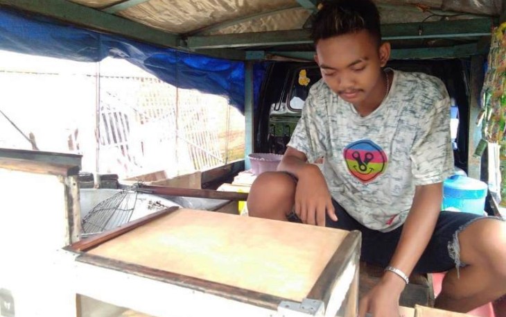 Penjual Tahu Keliling Yang Diuntungkan Jalan TMMD Pekalongan