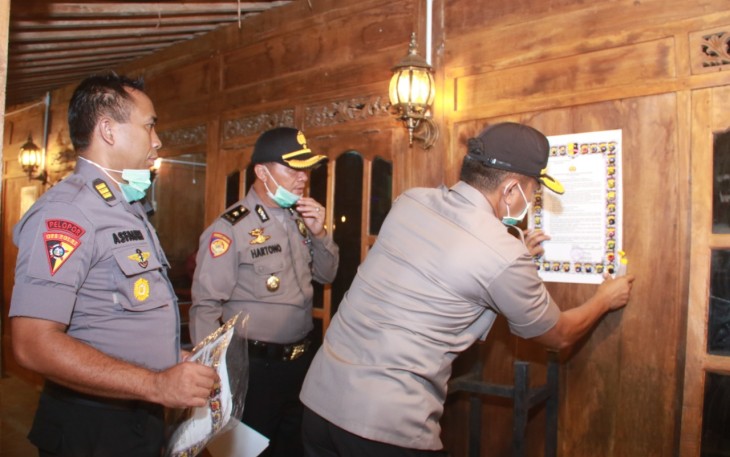 Kapolres Batang Minta Warga Untuk Patuhi "Sosial Distance"