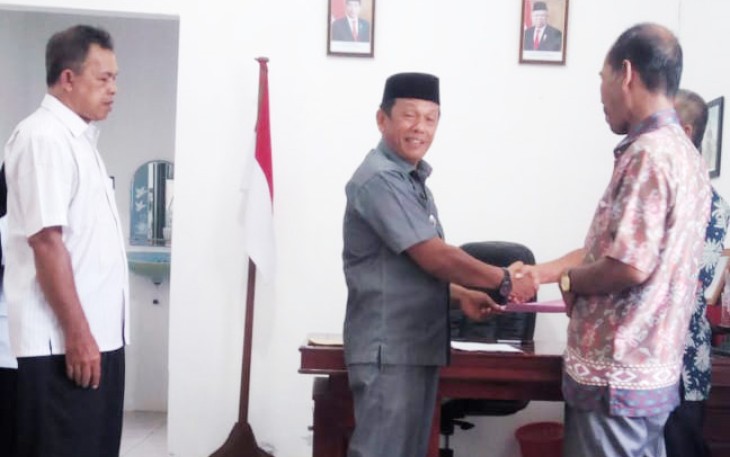 Sertijab Pjs Kades Ladang