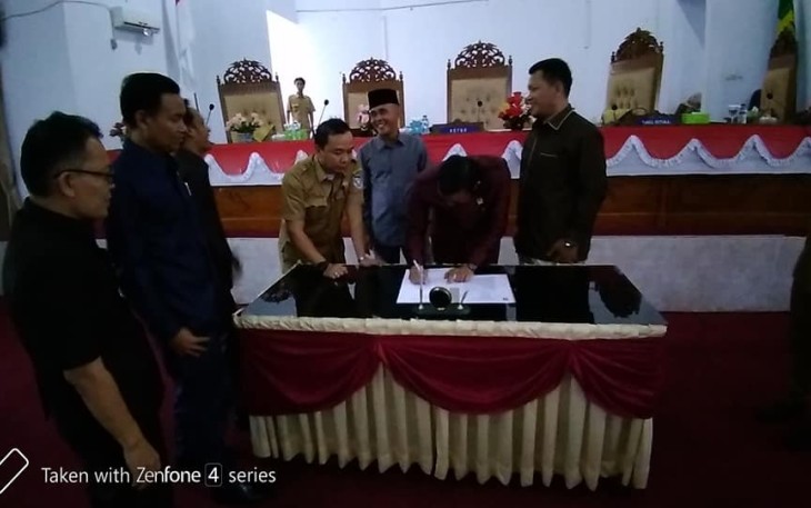 Paripurna DPRD Kabupaten Seluma 