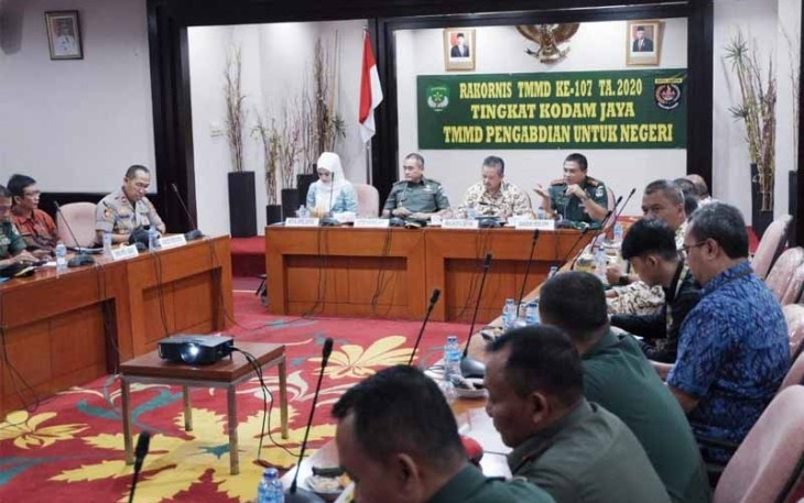 TMMD Ke-107 Kota Depok Bangun Budaya Gotong-Royong TNI dan Masyarakat
