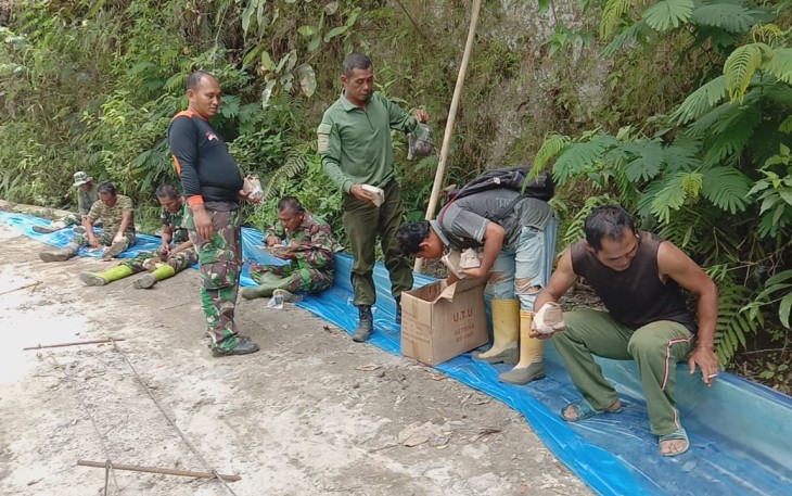Pembukaan Jalan di Nagori Durian Banggal Masih Berlangsung