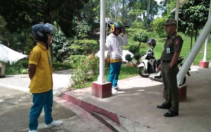 Satpol PP Lambar Pantau Pelajar Berkeliaran