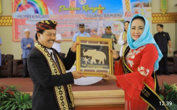 Bunda Literasi Kabupaten Tulang Bawang Dikukuhkan