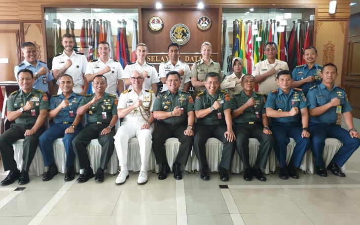 Kapusdiklat Bahasa Badiklat Kemhan Secara Resmi Membuka KIBINA Persiapan Dikspespa Hidro Oseanografi TNI AL TA 2020