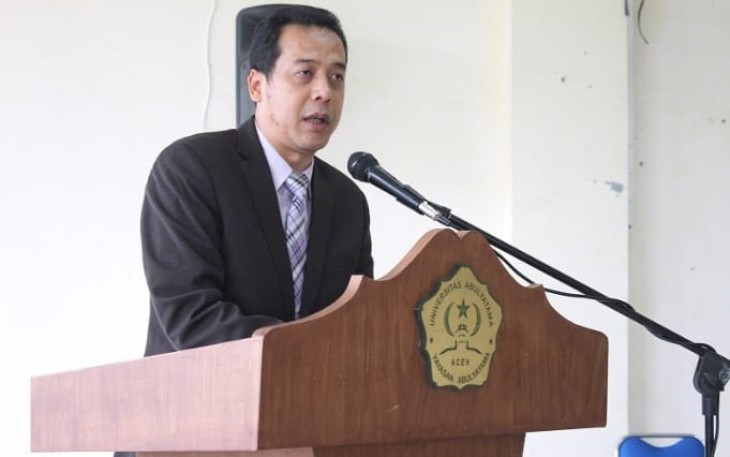 Rektor Universitas Abulyatama Aceh Besar R. Agung Efriyo Hadi