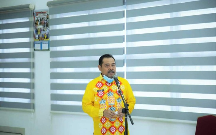 Bupati Labuhanbatu Pimpin Rakor Pencegahan Covid-19