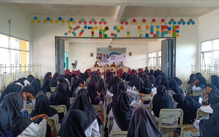 Omnibus Law Ciptaker Disosialisasikan di Pesantren Riyadlul Jannah
