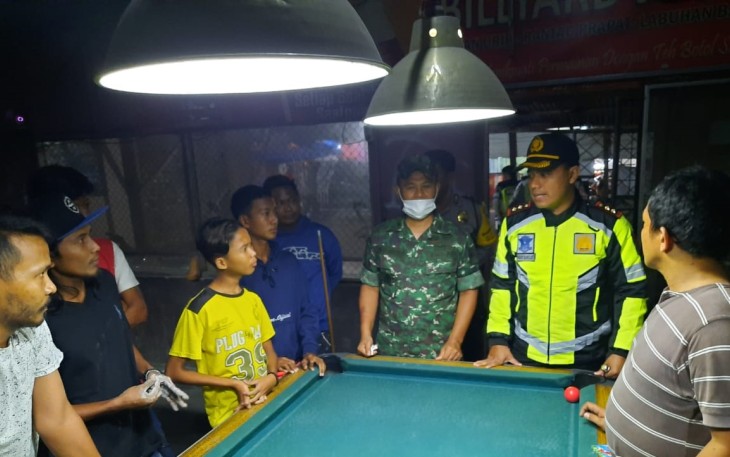 Pembubaran Kerumunan Cegah Covid-19