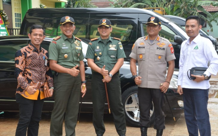 Dandim 0506/Tgr Amankan Kunker Wapres di IIQ