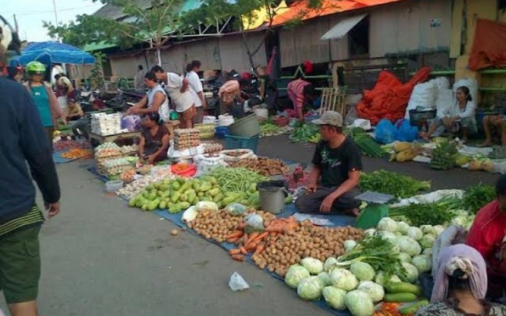 Pedagang di SBB
