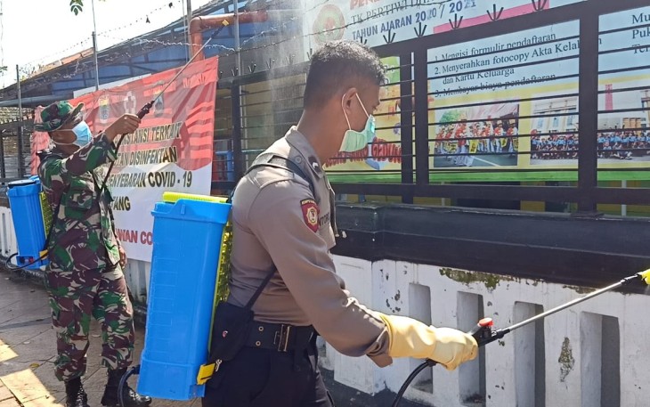 “Serbuan” Kodim dan Polres Batang Melawan Covid-19