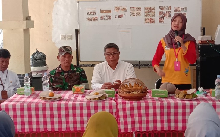 Babinsa Koramil 08/Johar Baru Hadiri Jumling Dibarengi Sosialisasi Virus Corona 