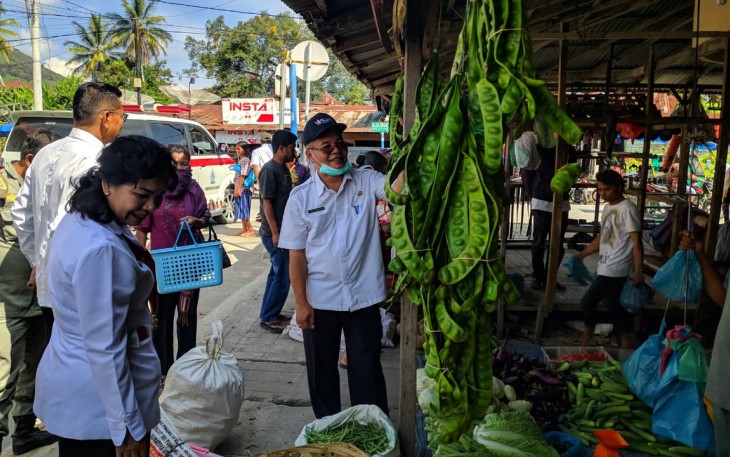Pemkab Samosir Tinjau Harga Pangan dan Ketersediaan Sembilan Bahan Pokok